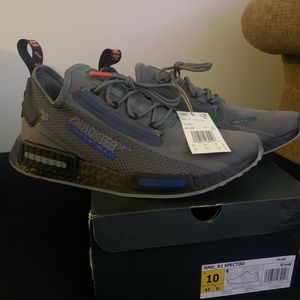 Rare Adidas NMD R1 Spectoo Men’s Grey Blue Black